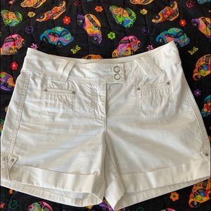 WHBM shorts. Size 2. White. Gently used.